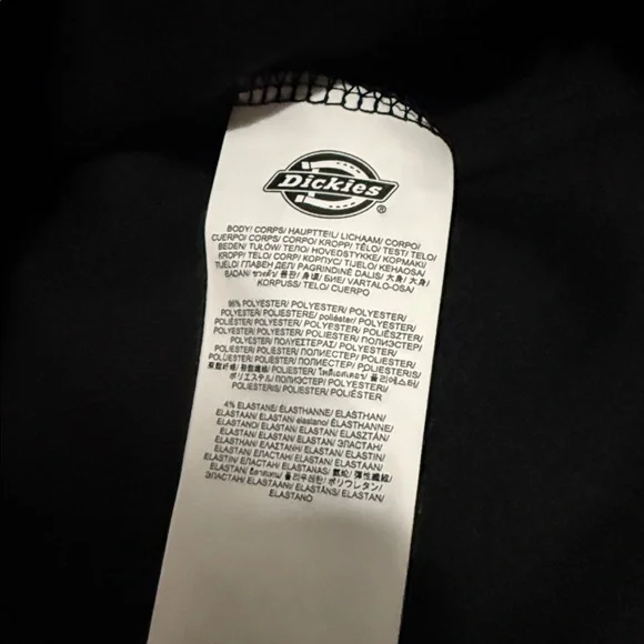 Dickies Women's {Medium} Black Smooth Fleece Quarter-Zip NWT - Picture 9 of 12